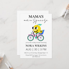 Mamas wichtigste Zitrusfrüchtedusche Einladung