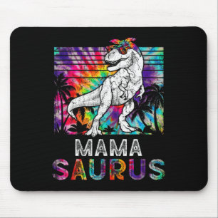 Mamasaurus Dinosaur Mama Saurus Familie Passende T Mousepad