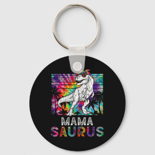 Mamasaurus Dinosaur Mama Saurus Familie Passende T Schlüsselanhänger