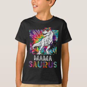 Mamasaurus Dinosaur Mama Saurus Familie Passende T T-Shirt
