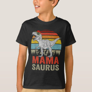 Mamasaurus Dinosaur Mama Saurus T Rex Lustige Fami T-Shirt