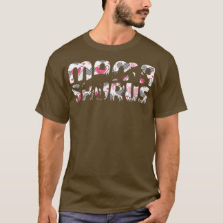 Mamasaurus Dinosaur Skeleton Liebe Herz Mama Sauru T-Shirt