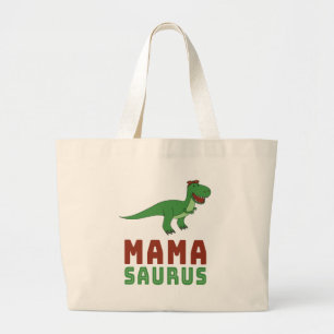Mamasaurus Dinosaur Tyrannosaurus Rex Mütter Day Jumbo Stoffbeutel