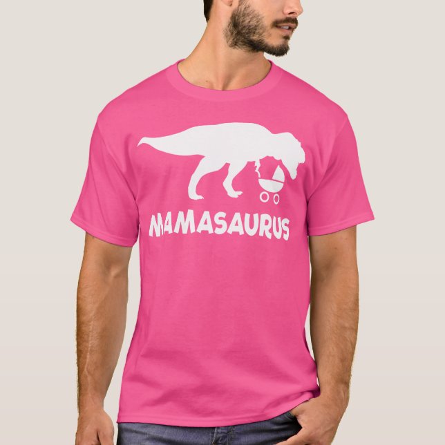 Mamasaurus Funny Mama T-Rex Shirt Gift (Dinosaur S (Vorderseite)