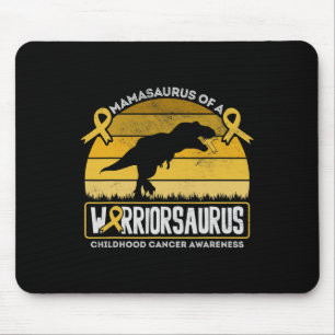 Mamasaurus Kinderkrebs Mama eines Krieges Mousepad