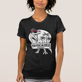Mamasaurus Mama T rex Dino Funny Individuelle Name T-Shirt
