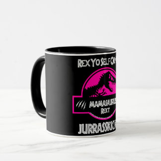 Mamasaurus Rekt Mama Dinosaur-Kaffee Tasse