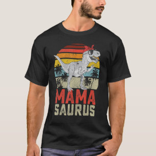 Mamasaurus Rex Dinosaur Mama Saurus Familie Matchi T-Shirt