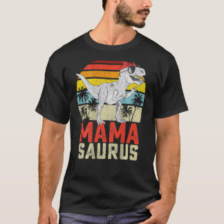 Mamasaurus Rex Dinosaur Mama Saurus Familie Matchi T-Shirt