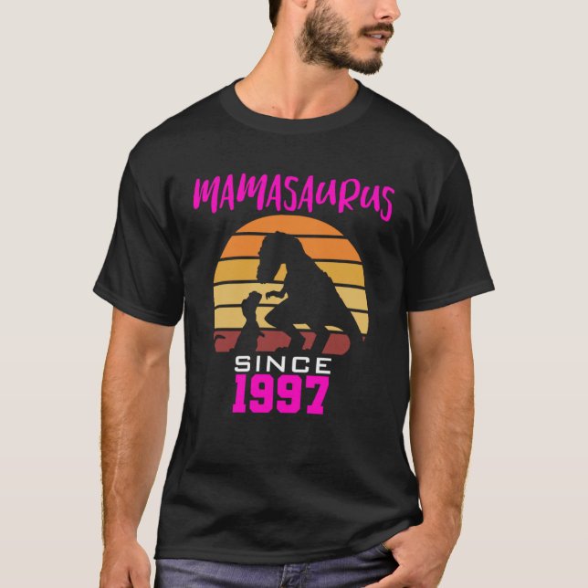 Mamasaurus seit 1997 T-Shirt (Vorderseite)