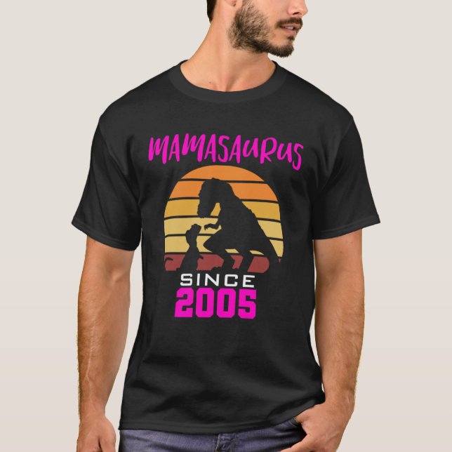 Mamasaurus since 2005 T-Shirt (Vorderseite)