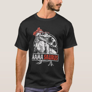 Mamasaurus T Rex Dinosaurs Bandana Saurus Familie T-Shirt