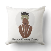 MamasBeautySecrets Throw Kissen