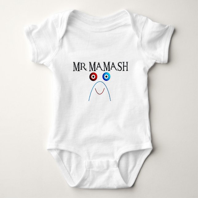 Mamash Baby Strampler (Vorderseite)