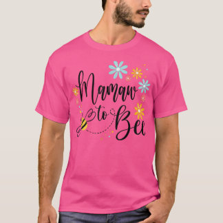 Mamaw to be, Niedliche Schwangerschaftsankündigung T-Shirt