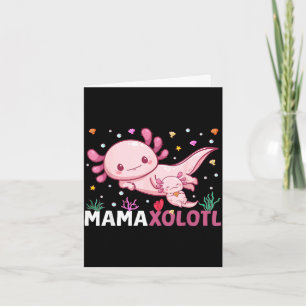 Mamaxolotl Muttertag Tochter Axolotl Mutter Karte