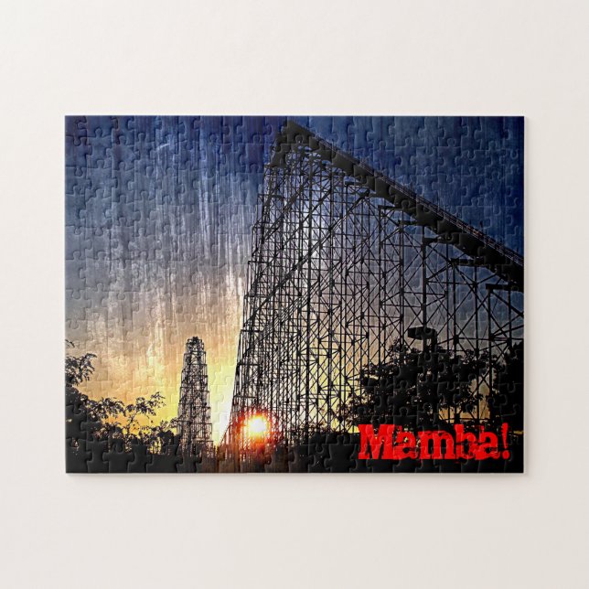 Mamba-Achterbahn-Welt des Spaßes Kansas City (Horizontal)
