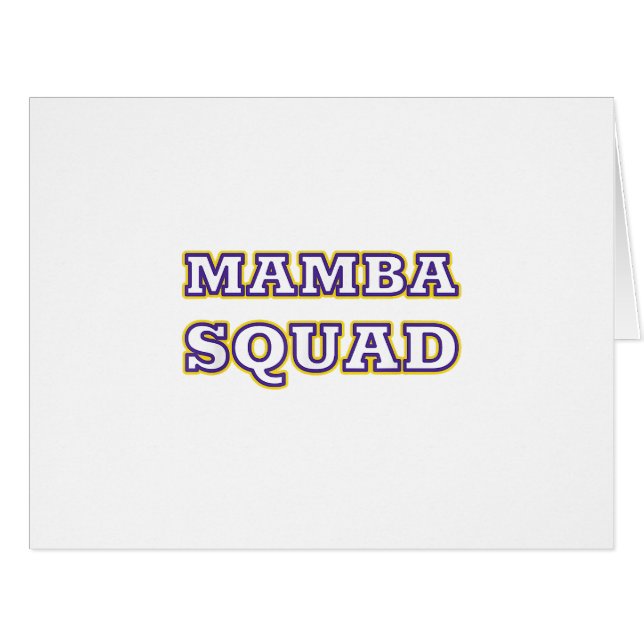 Mamba Squad drôle Vêtements pour Amateur de serpen (Devant horizontal)
