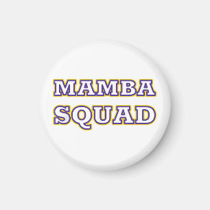 Mamba Squad lustige Kleidung für Schlangenliebhabe Magnet