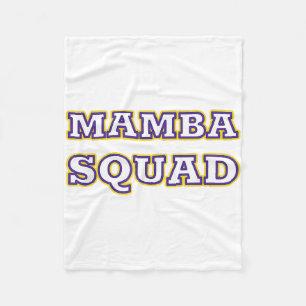 Mamba Squad lustiges Kleid für Snake Lover Fleecedecke