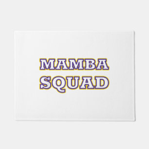 Mamba Squad lustiges Kleid für Snake Lover Fußmatte