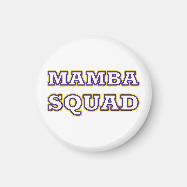 Mamba Squad lustiges Kleid für Snake Lover Magnet (Vorne)
