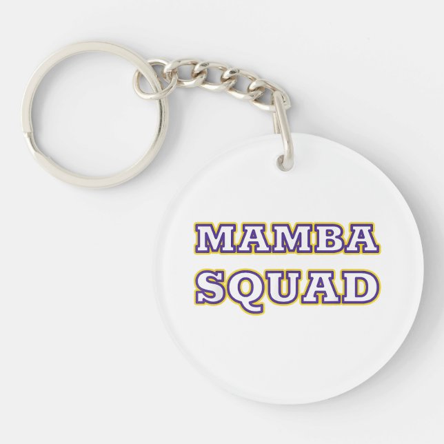 Mamba Squad lustiges Kleid für Snake Lover Schlüsselanhänger (Vorderseite)