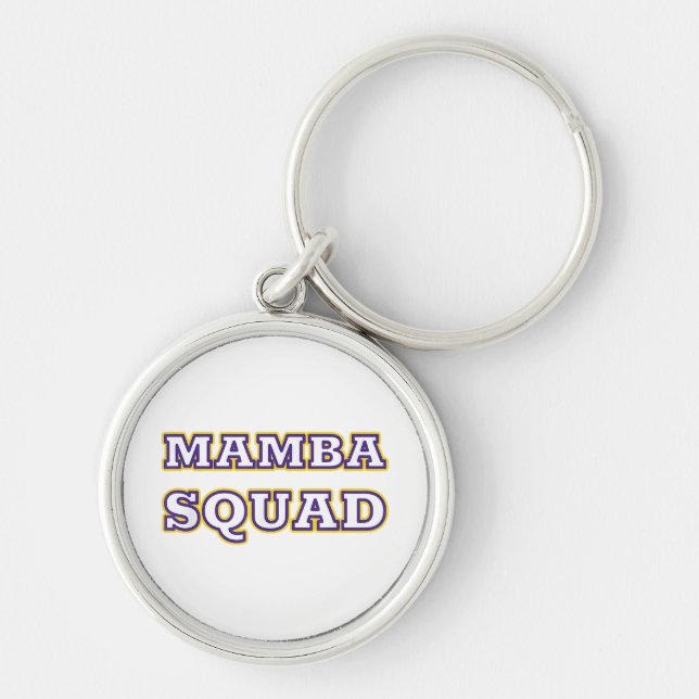 Mamba Squad lustiges Kleid für Snake Lover Schlüsselanhänger (Vorne)