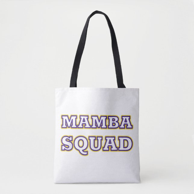 Mamba Squad lustiges Kleid für Snake Lover Tasche (Vorderseite)
