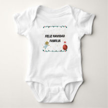 MAMELUCO CON ESTAMPADO DE NAVIDAD