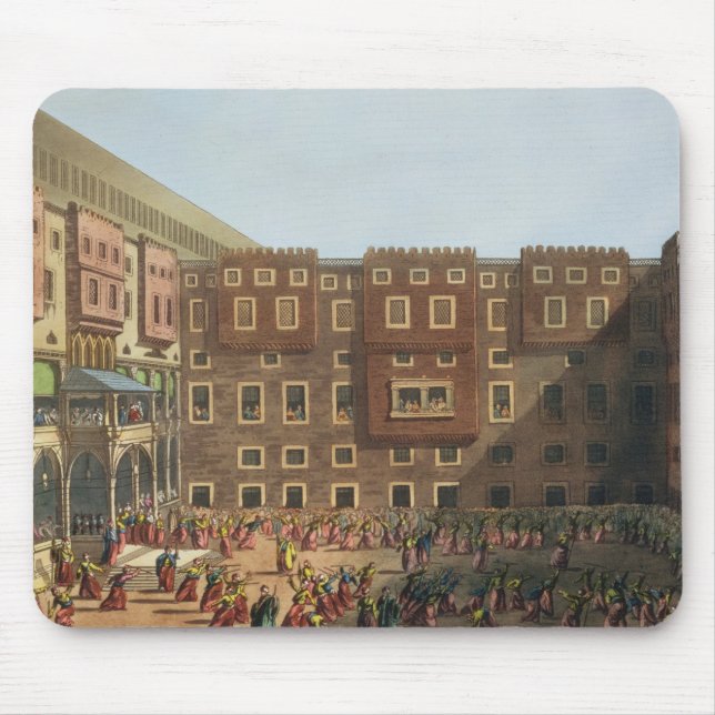 Mamelukes, das im Quadrat von Mourad Beys Mousepad (Vorne)