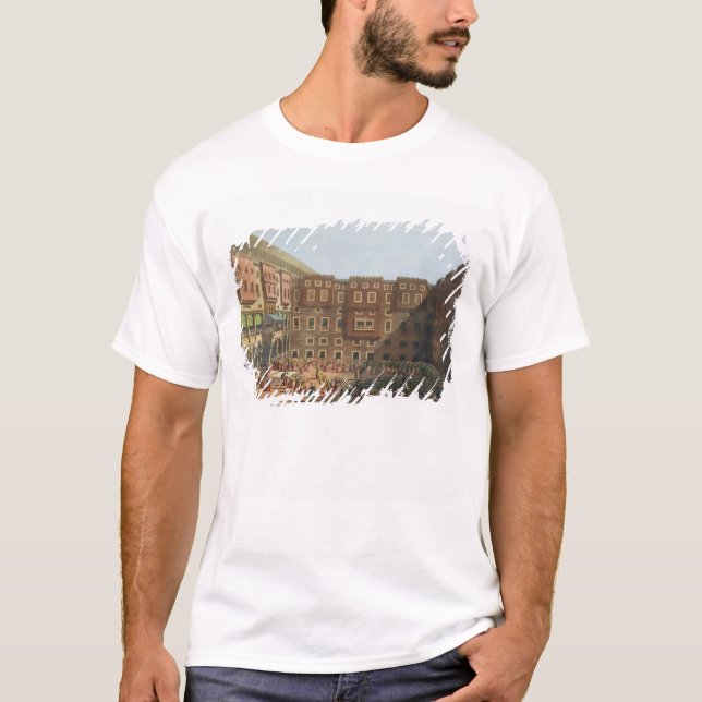 Mamelukes, das im Quadrat von Mourad Beys T-Shirt (Vorderseite)
