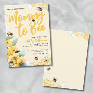 Mami-Baby-Party für das Bienchen Einladung