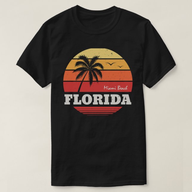 Mami Beach Florida Shirt (Design vorne)