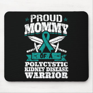 Mami einer polyzystischen Nierenerkrankung Warrior Mousepad