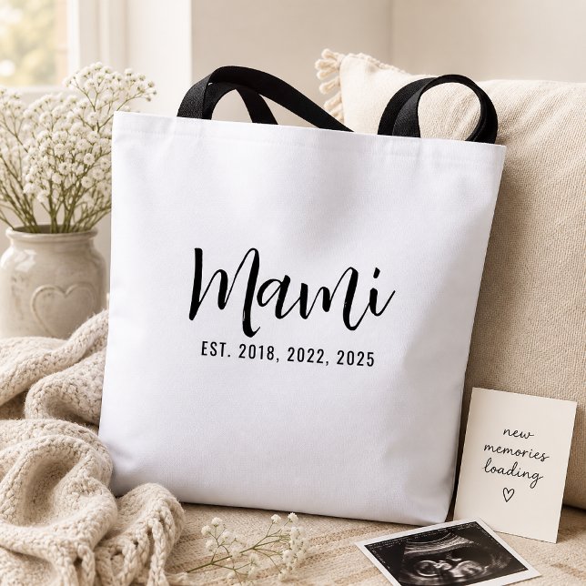 Mami Gegründet Neues Muttergeschenk Tasche (Von Creator hochgeladen)