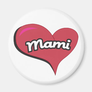 Mami Heart Magnet