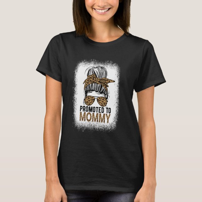 Mami-Junge Mutter zum ersten Mal T-Shirt (Vorderseite)