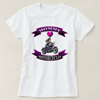 Mami liebt Motorräder T-Shirt