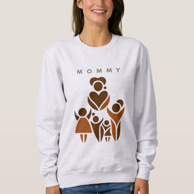 Mami-Sweatshirt Sweatshirt (Vorderseite)