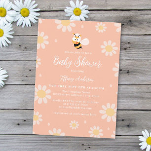 Mami to Bee Blume Geschlechtsneutrale Babydusche Einladung