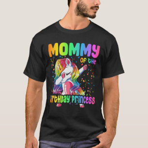 Mami von der Geburtstagsprinzessin Dabbing Unicorn T-Shirt