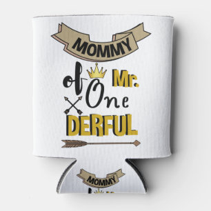 Mami von Mr Onederful erstes One-Derful T-Shirt Dosenkühler