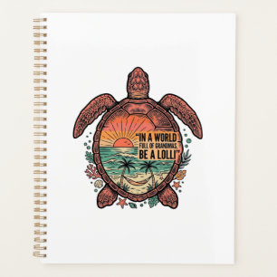 Mamie drôle Turtle Beach Vintage Shirt Design_1