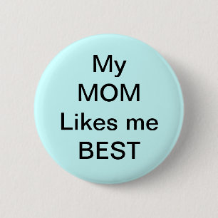 Mamma, Bruder, Schwester Button