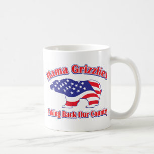 Mamma-Grizzly Kaffeetasse