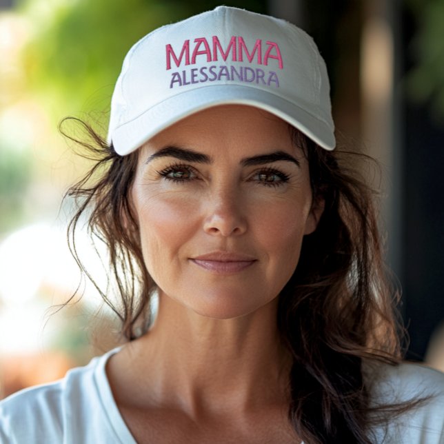 Mamma Italienne Maman personnalisée casquette brod (Créateur téléchargé)