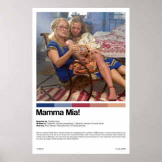 Mamma Mia Film Print Poster