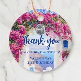 Mamma Mia Gria Disco Dancing Queen Birthday Party Geschenkanhänger