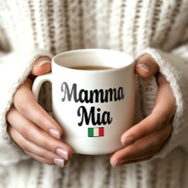 Mamma Mia Italian Flag Mug